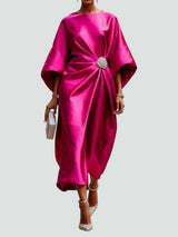 Ismérie | Robe Satinée pour Grande Soirée