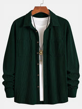 Fabrice | Ribbed Structured Overshirt