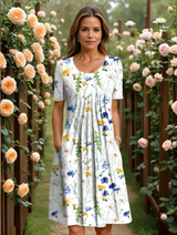 Suzon | Robe Élégante à Taille Marquée