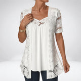 Charlotte | Blouse Romantique en Dentelle