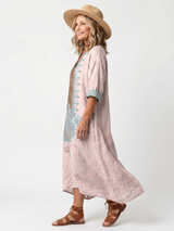 Kenza | Robe Midi à Panneaux et Grandes Poches
