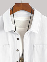 Fabrice | Ribbed Structured Overshirt