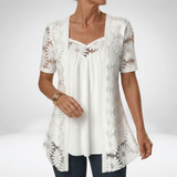 Charlotte | Blouse Romantique en Dentelle