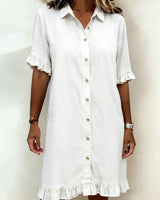 Charline | Robe en Denim Douce