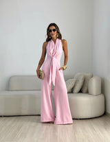 Lucienne | Jumpsuit Élégant Fluide