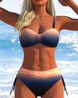Colette | Bikini Dégradé avec Cordon