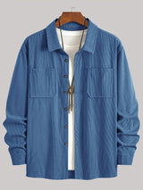 Fabrice | Ribbed Structured Overshirt