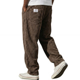 Varel | Men's Corduroy Pants with Elastic Waist