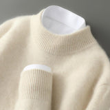 Arlington | Mock Neck Ribbed Sweater
