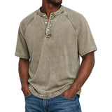 Édouard | Vintage Button-Front Men's Shirt
