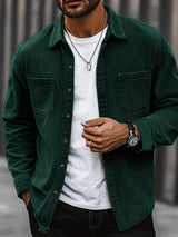 Fabrice | Ribbed Structured Overshirt
