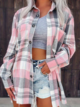 Clémence | Gingham Long-Sleeve Shirt