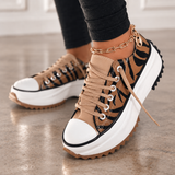 Belinda | Jagged Platform Sneakers