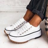 Belinda | Jagged Platform Sneakers