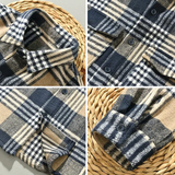 Dorian | Chemise à Carreaux Chaude