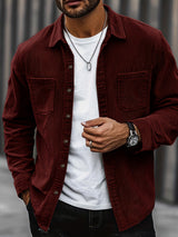 Fabrice | Ribbed Structured Overshirt