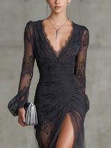 Radegonde | Robe en Dentelle pour Grande Occasion