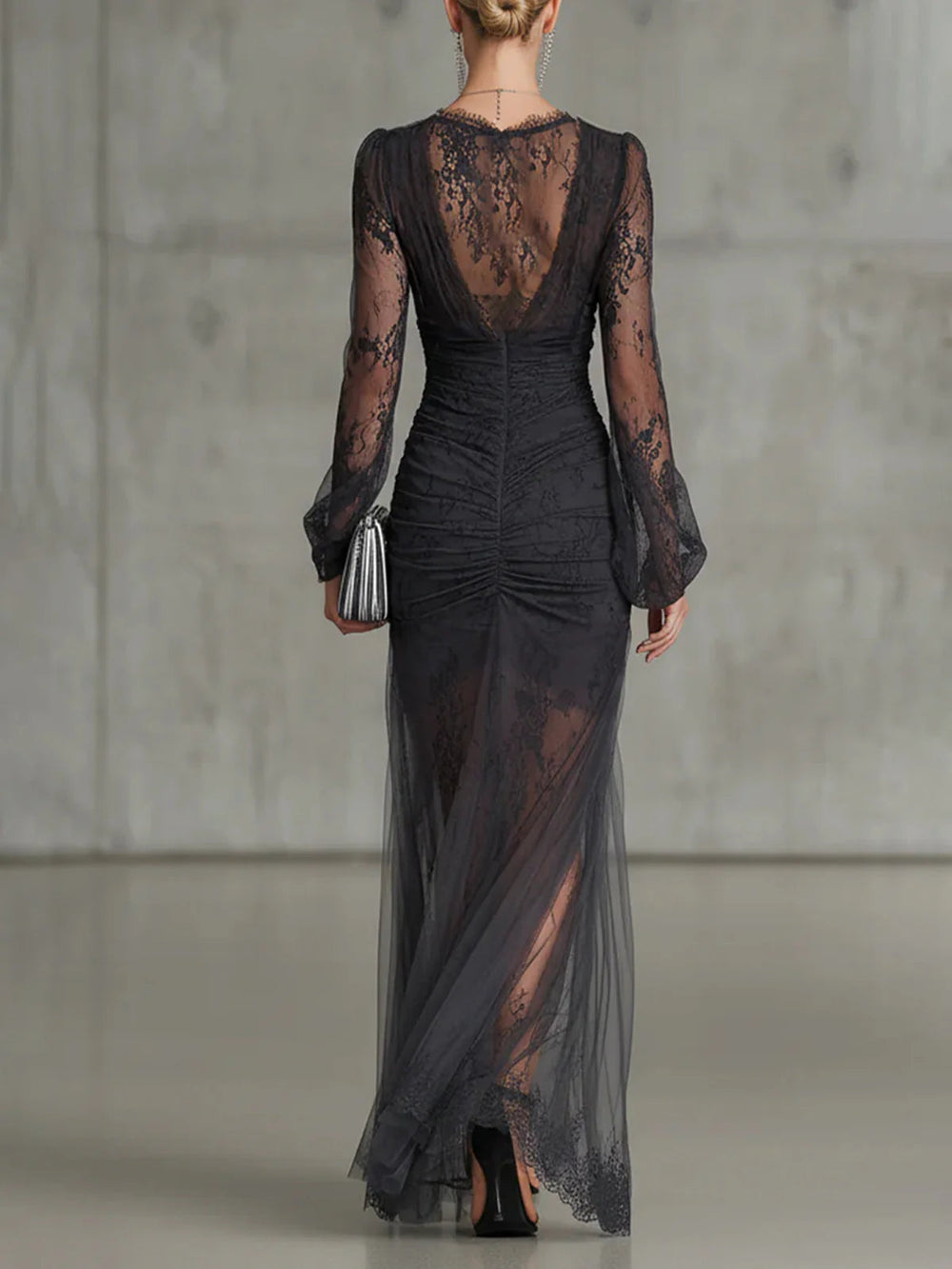 Radegonde | Robe en Dentelle pour Grande Occasion
