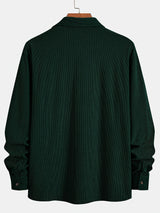 Fabrice | Ribbed Structured Overshirt