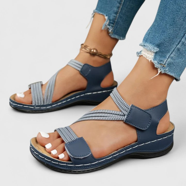 Muriel | Sandales Confort Matelassées