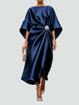 Ismérie | Robe Satinée pour Grande Soirée