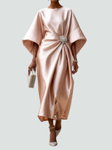 Ismérie | Robe Satinée pour Grande Soirée