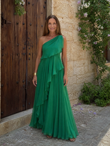 Léontine | Robe à Volants pour Soirée Fêtarde