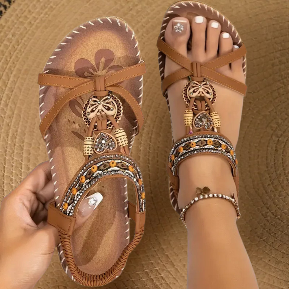 Idelette | Sandales Confort Bohèmes