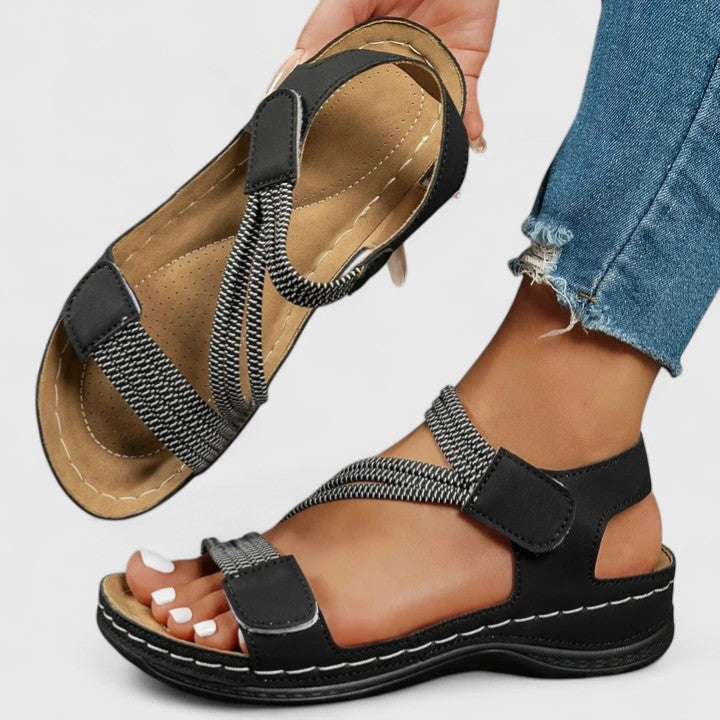 Muriel | Sandales Confort Matelassées