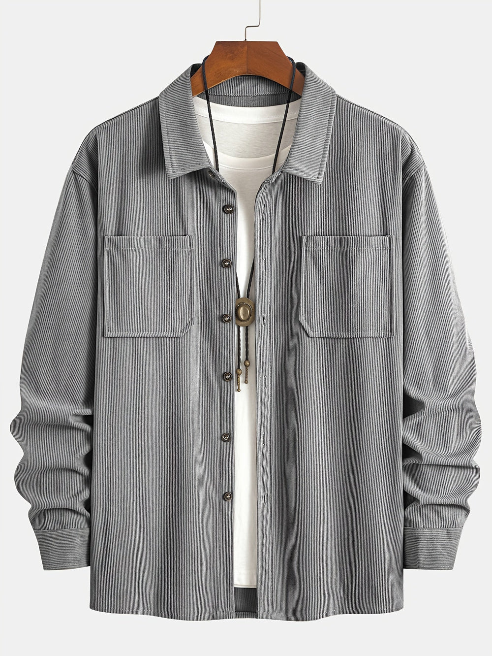 Fabrice | Overshirt Structuré Côtelé