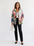 Manon | Wildflower Print Quilted Jacket