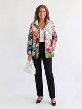 Manon | Wildflower Print Quilted Jacket