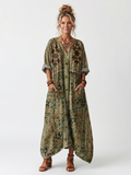 Rachilde | Robe Midi Boutonnée à Grandes Poches
