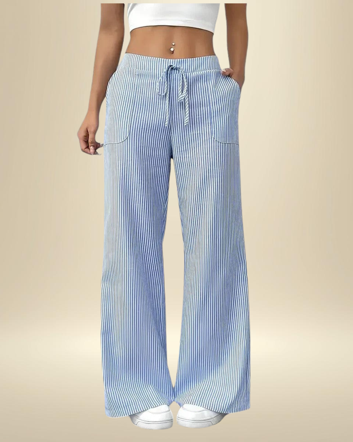 Bénédicte | Pantalon Fluide Élégant