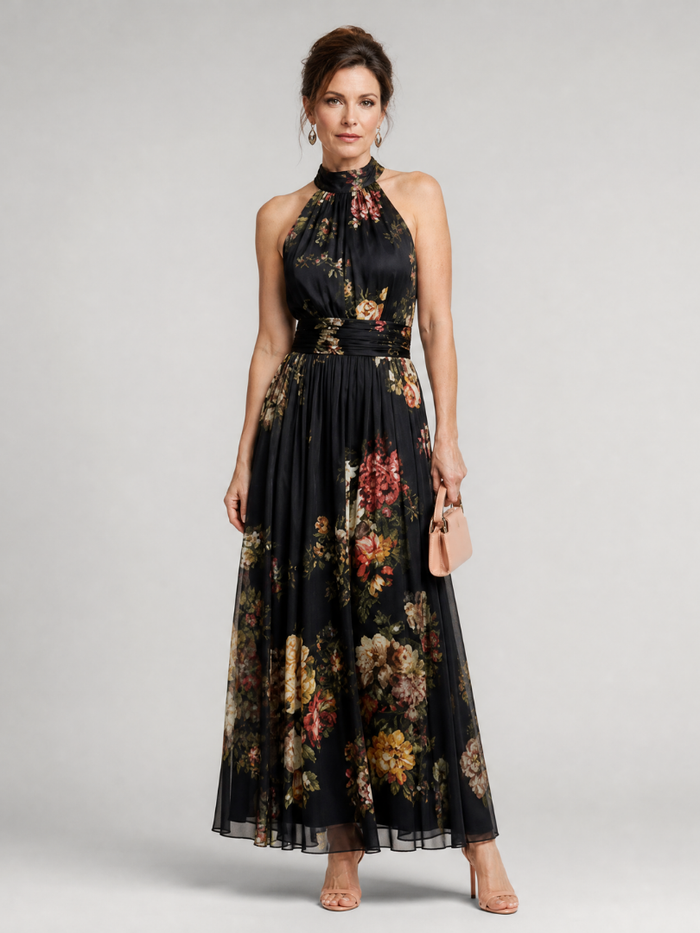 Casilde | Robe Fleurie pour Mariage d'Été
