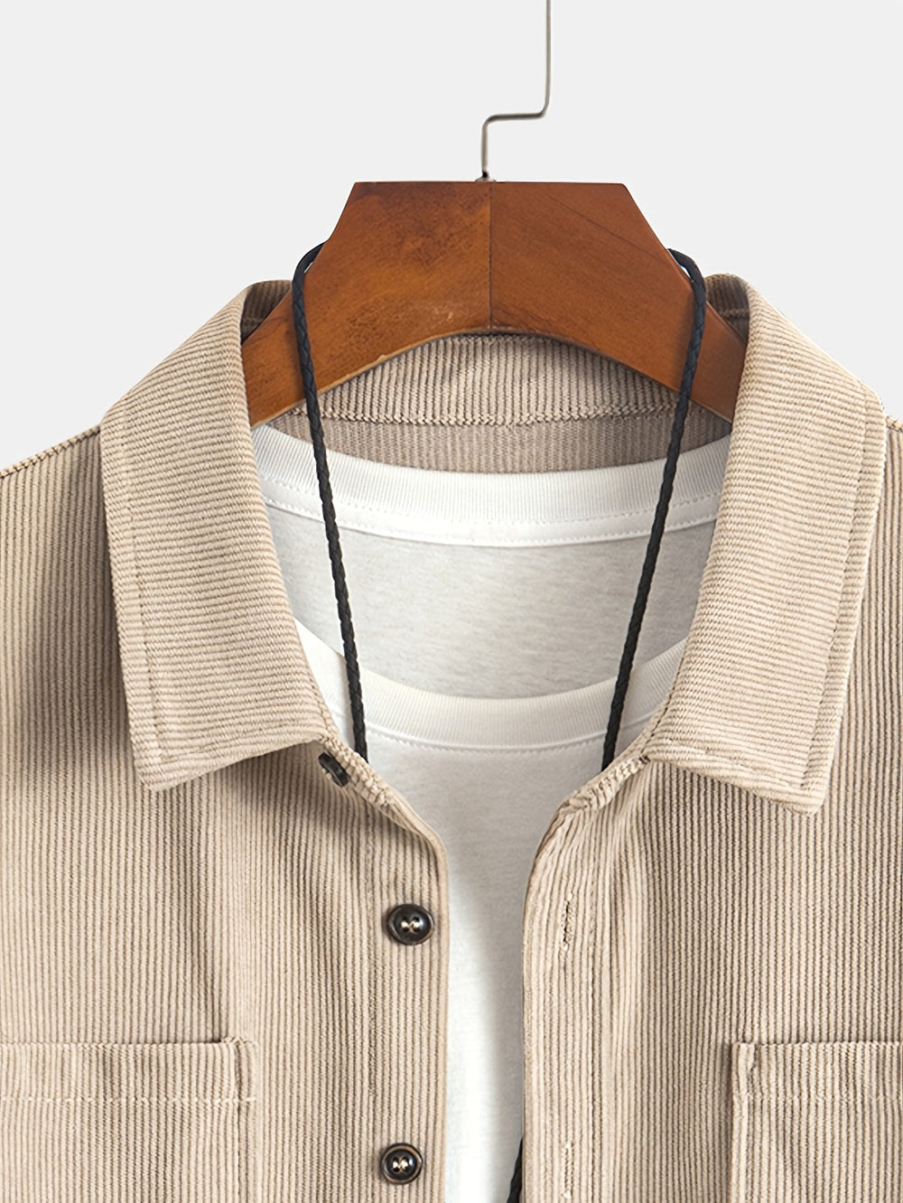 Fabrice | Overshirt Structuré Côtelé