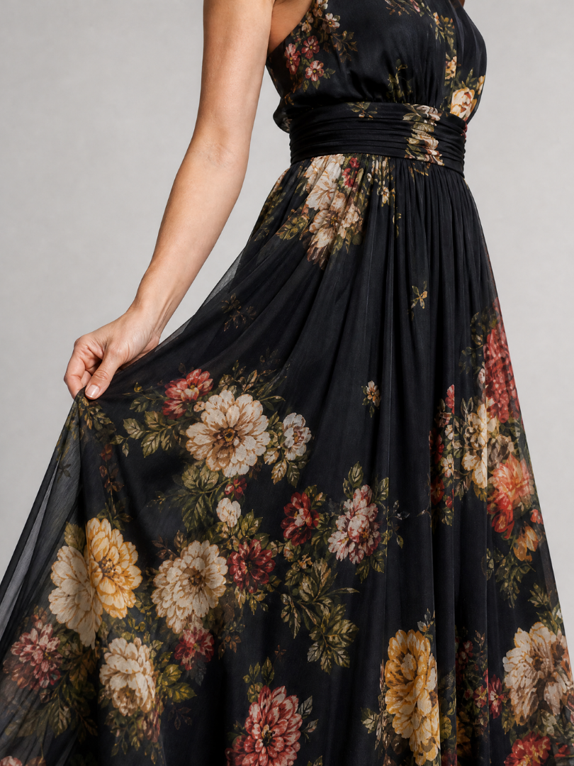 Casilde | Robe Fleurie pour Mariage d'Été