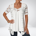 Charlotte | Blouse Romantique en Dentelle