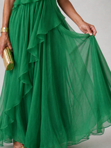 Léontine | Robe à Volants pour Soirée Fêtarde