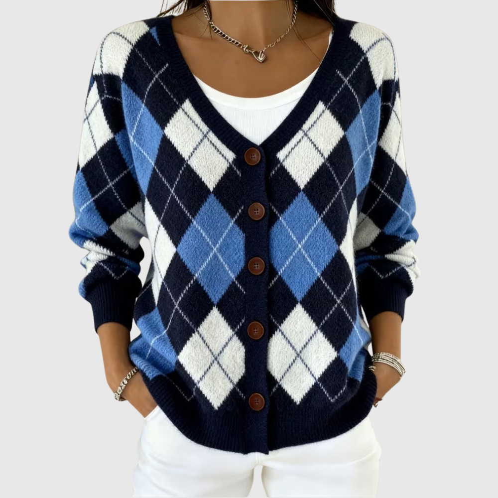 Solidea | Buttoned Knit Jacket