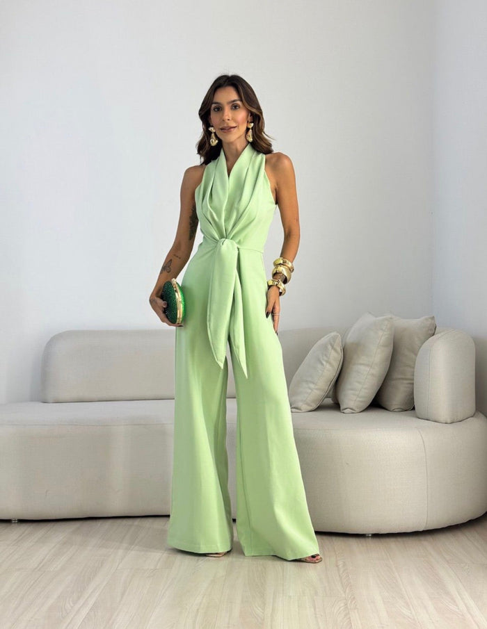 Lucienne | Jumpsuit Élégant Fluide