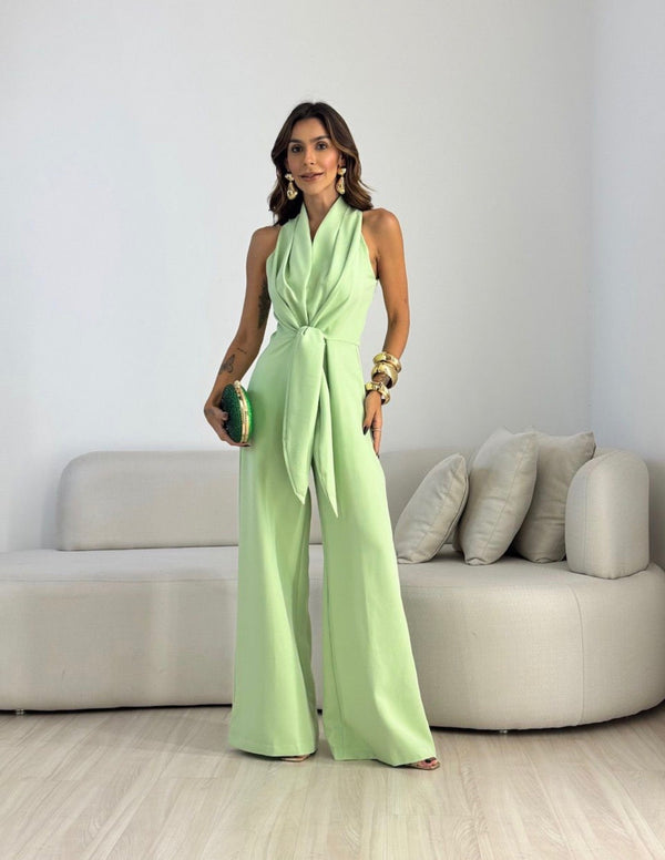 Lucienne | Jumpsuit Élégant Fluide