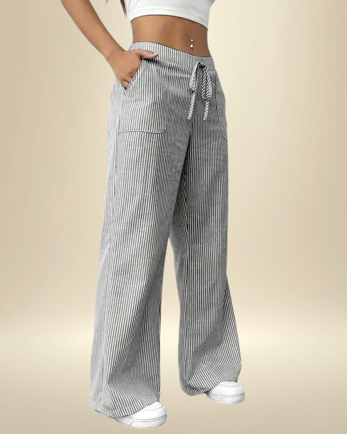 Bénédicte | Pantalon Fluide Élégant