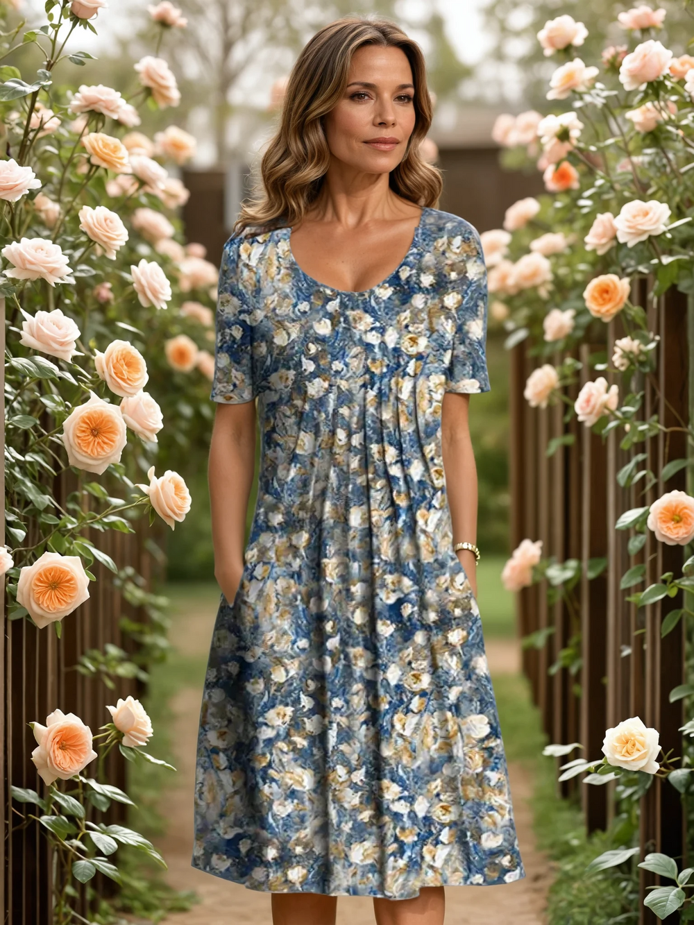Suzon | Robe Élégante à Taille Marquée