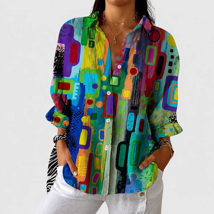 Océanne | Blouse Légère et Colorée