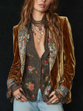 Cerise | Vintage Floral Patchwork Blazer