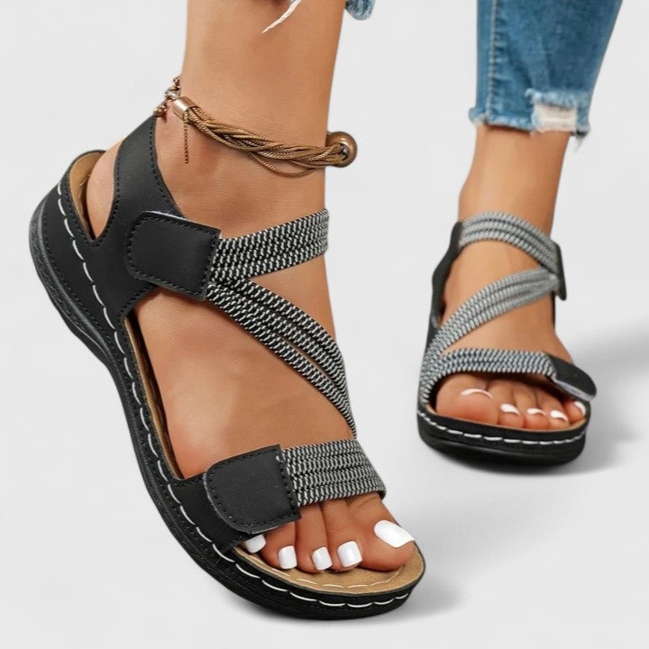 Muriel | Sandales Confort Matelassées