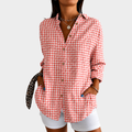 Quitterie | Bluse à Motif Corail
