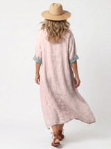 Kenza | Robe Midi à Panneaux et Grandes Poches