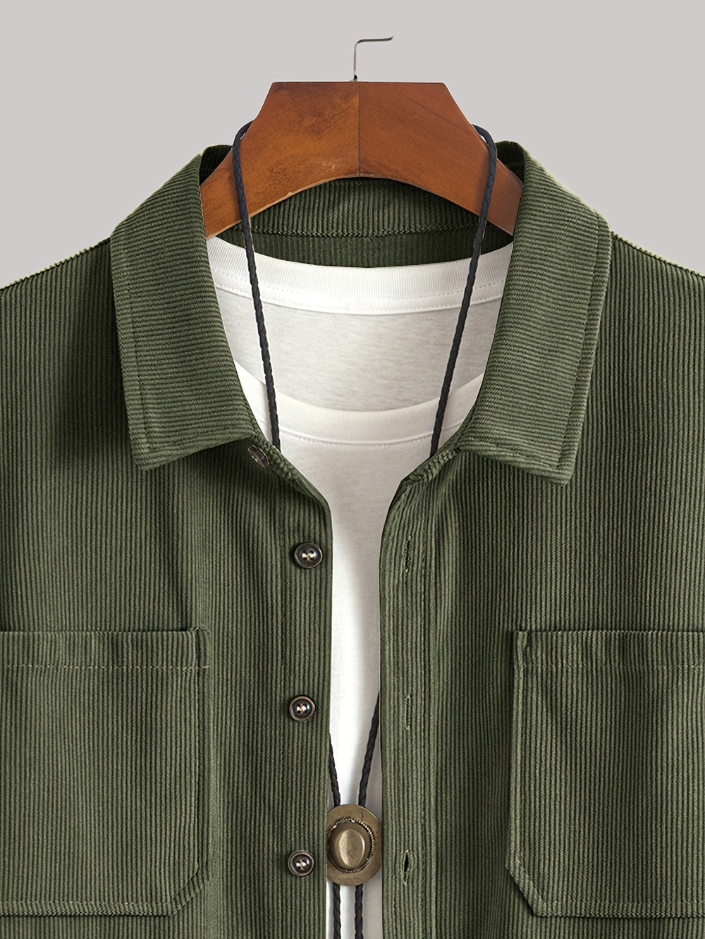 Fabrice | Overshirt Structuré Côtelé